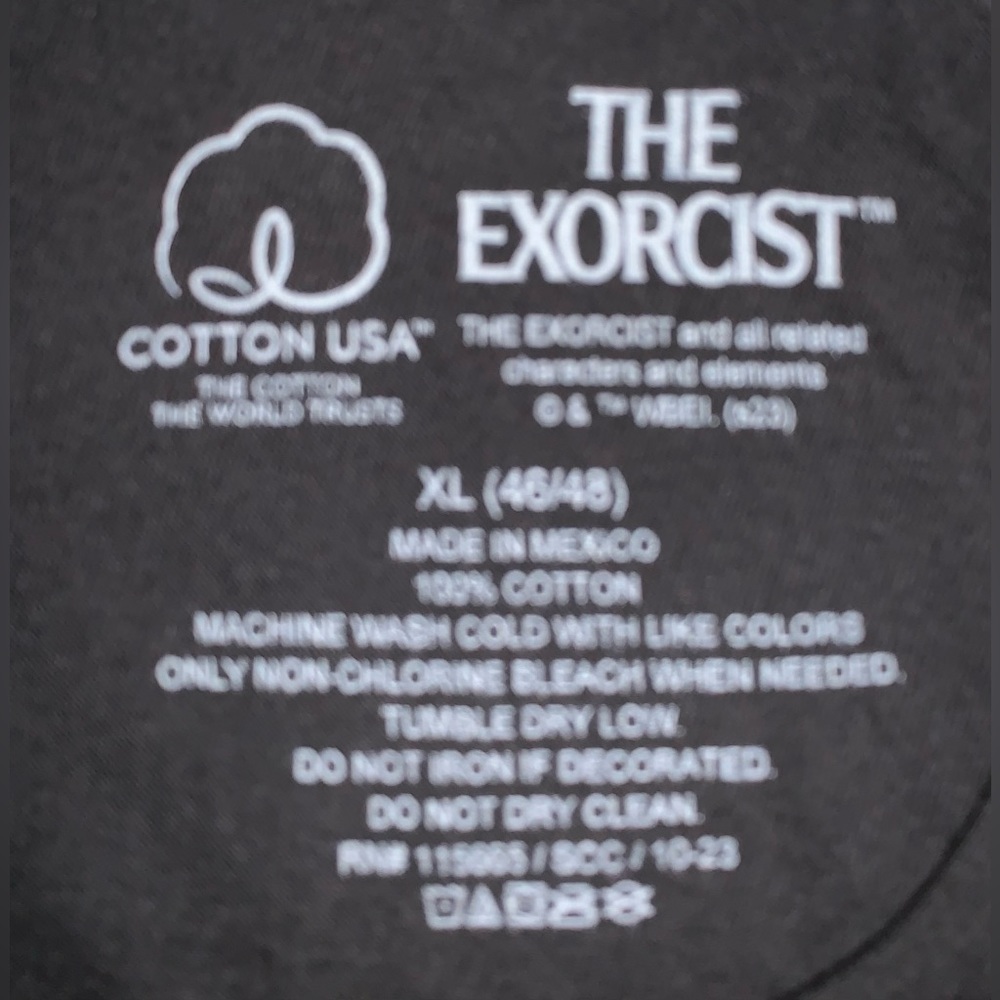 The Exorcist Size XL Men's Graphic T-Shirt - Picture 4 of 9